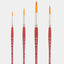 PANART ECHO SYNTHETIC LH BRUSH SET R-10 BR-16 FB-12 - Al Masam Stationery LLC