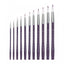 PANART TWO TONE SYNTHETIC SH BRUSH SET R-0,4,10 F-2,6 - Al Masam Stationery LLC