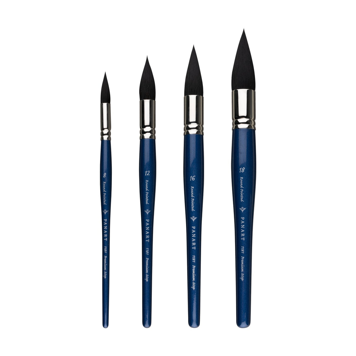 PANART WHITE BRISTLE LH BRUSH 221-8 - Al Masam Stationery LLC