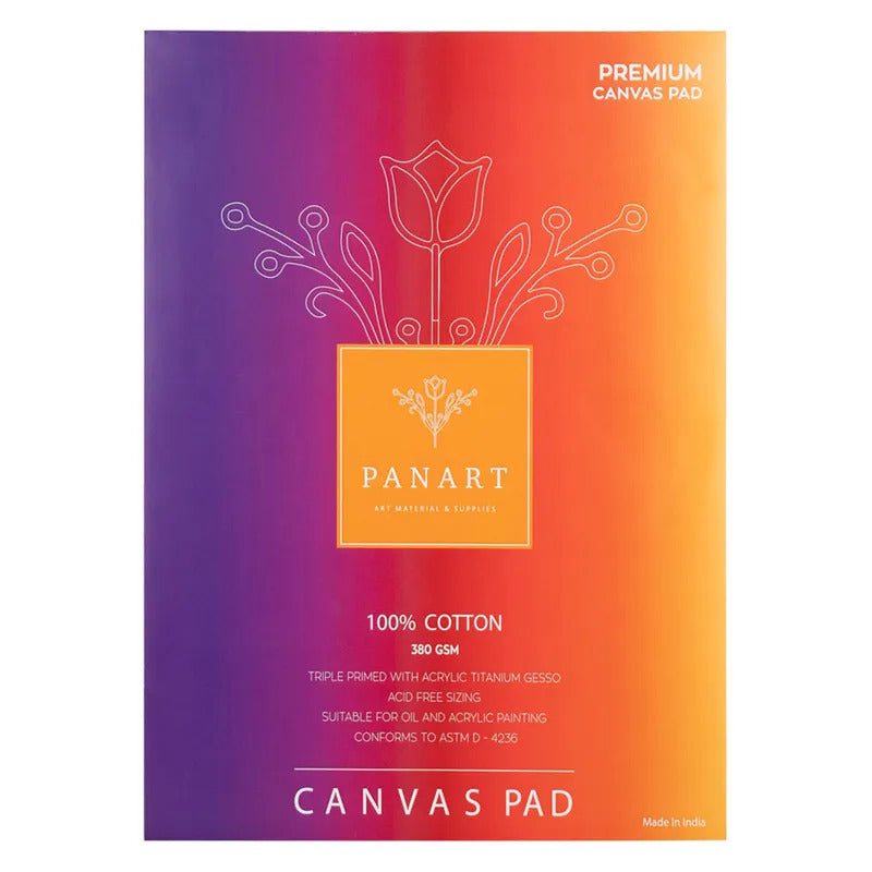 Panart Canvas Cotton Pad 30X30Cm 380gm - Al Masam Stationery LLC Main image