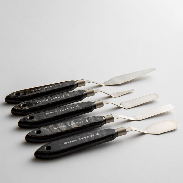PAINTING KNIFE SET CHARCOAL SILVER - Al Masam Stationery LLC Main image