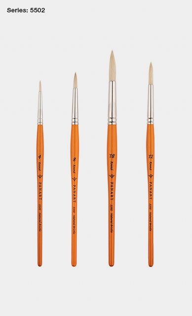 PANART CAMPUS BRISTLE ROUND SH BRUSH 5502-8 - Al Masam Stationery LLC