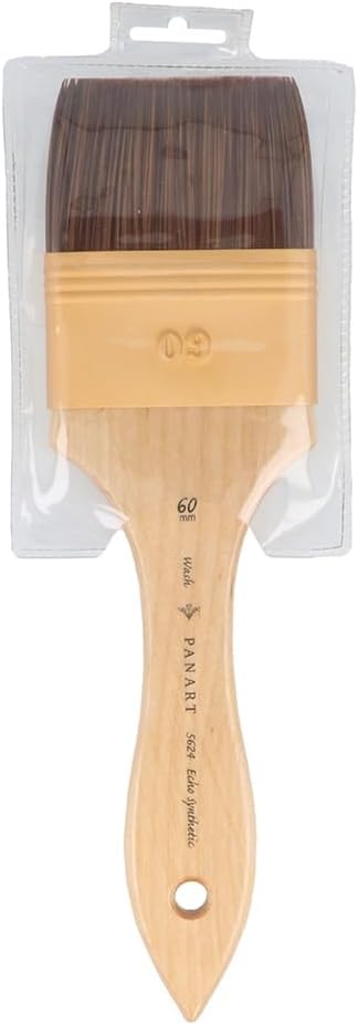 PANART VEGAN SYNTHETIC BRISTLE WASH BRUSH 60MM - Al Masam Stationery LLC -  - 