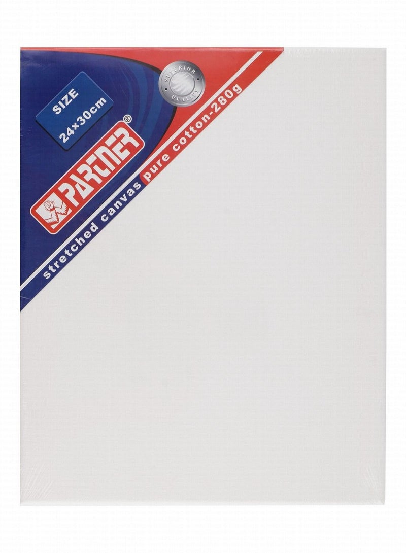 PARTNER STRETCHED CANVAS  24X30CM - Al Masam Stationery LLC Main image