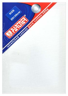 PARTNER STRETCHED CANVAS 280G 20X30CM - Al Masam Stationery LLC Main image