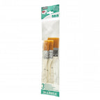 BRUSHES WALLET 3 SPALTERS YELLOW POLYAMIDE