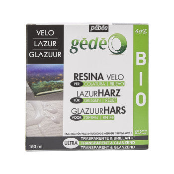 PEBEO 6 KIT GLAZING BIO  RESIN 150ML - Al Masam Stationery LLC Main image