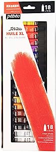 Pebeo Studio XL Fine Oil, Set of 18 x 12 ml Tubes - Al Masam Stationery LLC Main image