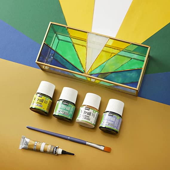 Pebeo VITRAIL Collection Set, Assorted, 45 ml - Al Masam Stationery LLC