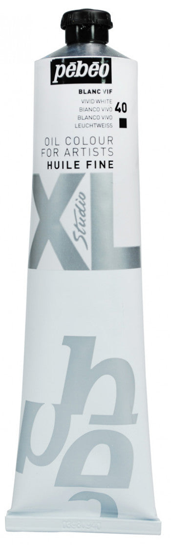 PEBEO XL FINE OIL 200ML BRIGHT WHITE - Al Masam Stationery LLC Main image