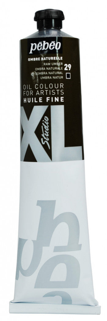 PEBEO XL FINE OIL 200ML RAW UMBER - Al Masam Stationery LLC Main image