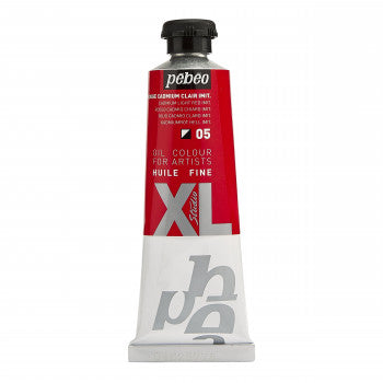 PEBEO XL FINE OIL 37 ML CADMIUM LIGHT RED HUE - Al Masam Stationery LLC Main image