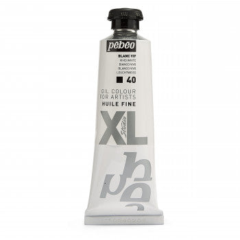 PEBEO XL FINE OIL 37 ML VIVID WHITE - Al Masam Stationery LLC