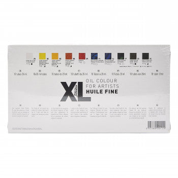 PEBEO XL FINE OIL SET 10 ASSORTED 20 ML TUBES WITH BRUSH Secondary image