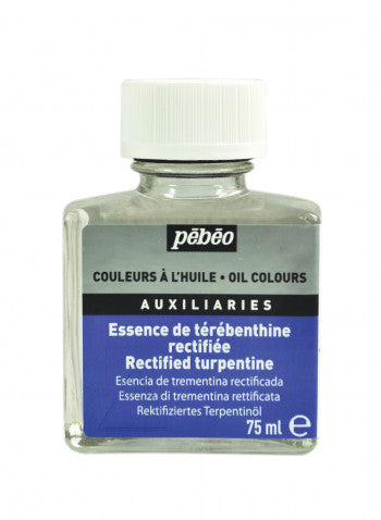 PEBEO RECTIFIED TURPENTINE 75 ML 6X75ML - Al Masam Stationery LLC Main image