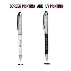 AMS-PN-19 (Crystal pen with Stylus) - Al Masam Stationery LLC