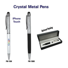 AMS-PN-19 (Crystal pen with Stylus) - Al Masam Stationery LLC