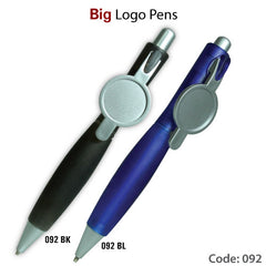 AMS- 092- Big logo plastic pen - Al Masam Stationery LLC