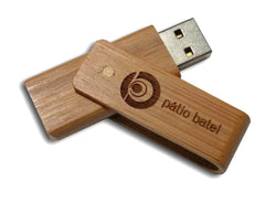 Bamboo USBs - Al Masam Stationery LLC