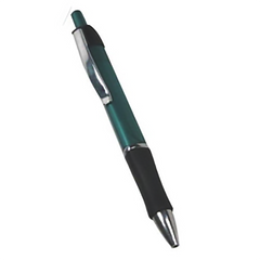 AMS-129-GR - Plastic Pen - Green - Al Masam Stationery LLC