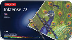 Derwent Inktense Pencils tin-72 - Al Masam Stationery LLC