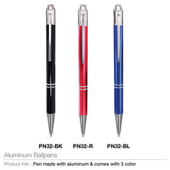 AMS-PN-32 - Aluminium Ball pen - Al Masam Stationery LLC