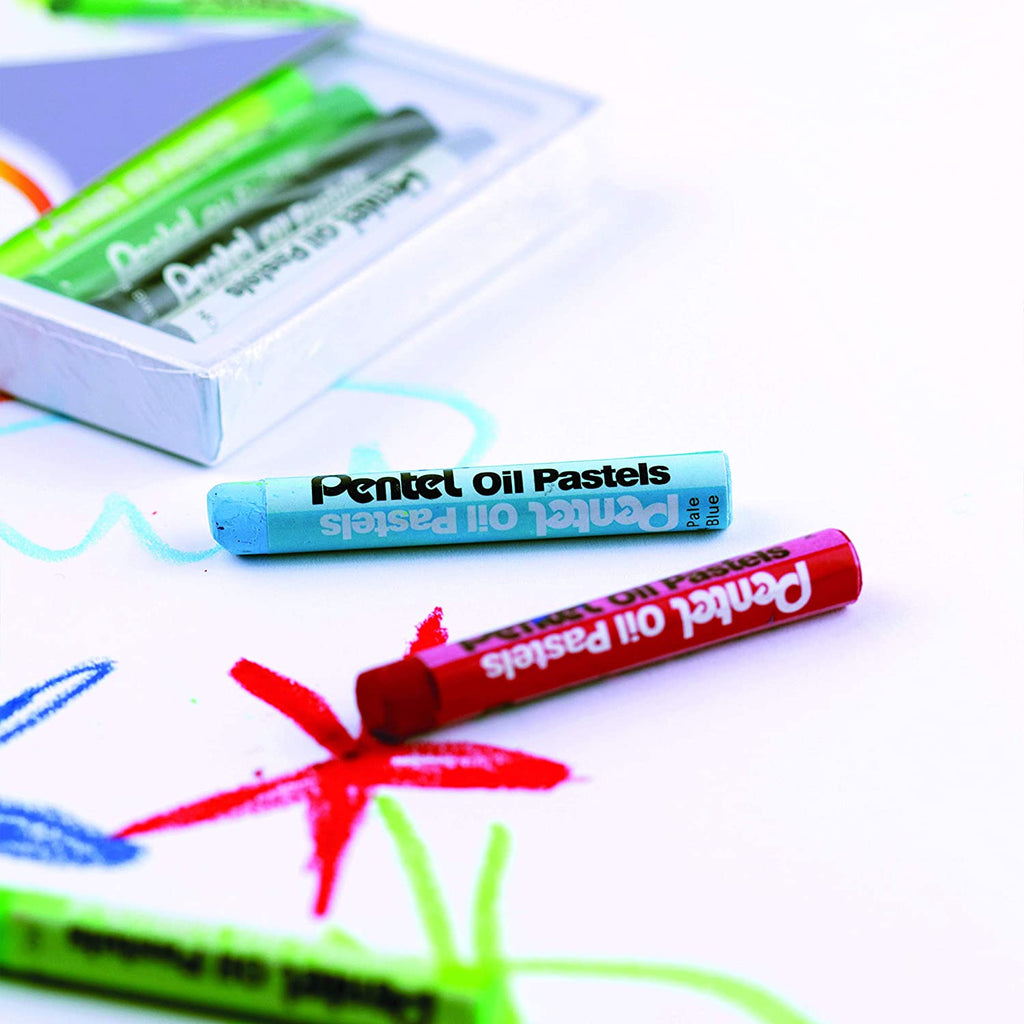 Pentel PHN-12AM Oil Pastel - Al Masam Stationery LLC