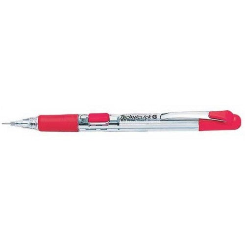 Pental Click Twist-Erase Mechanical Pencil Multicolour 0.5mm Red - Al Masam Stationery LLC Main image