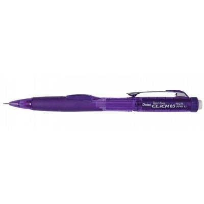 Pental Click Twist-Erase Mechanical Pencil Multicolour 0.9mm Violet - Al Masam Stationery LLC Main image