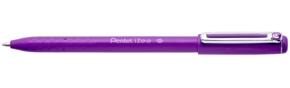 Pental Izee Retractable Ball Point Pen 0.7mm Violet - Al Masam Stationery LLC Main image