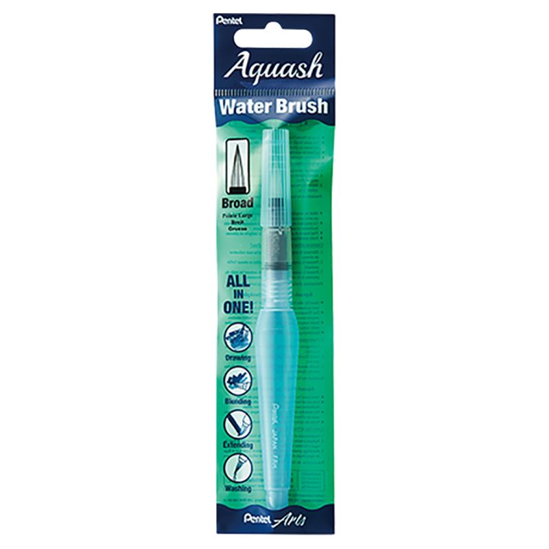 Pentel Aquash Medium Water Brush Broad - Al Masam Stationery LLC