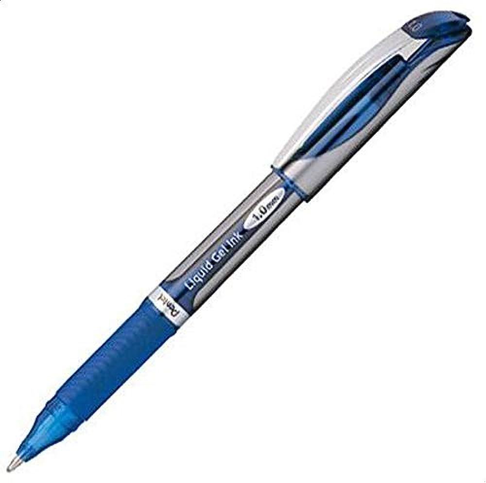 Pentel BL60-CH 1.0 mm Energel Roller Pen Blue - Al Masam Stationery LLC Main image