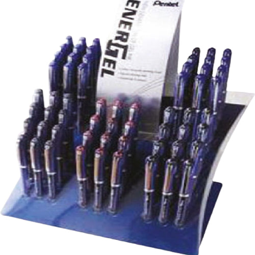 Pentel BLN25 Energel NV Needle Tip Pen 0.5mm Display of 60 PCs Blue - Al Masam Stationery LLC Main image