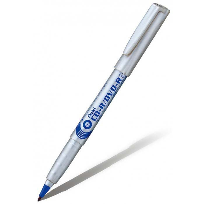 Pentel CD-R and DVD Permanent Marker Blue - Al Masam Stationery LLC Main image