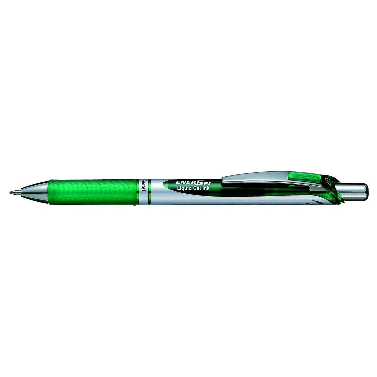 Pentel Energel Retractable 0.7mm Green - Al Masam Stationery LLC Main image