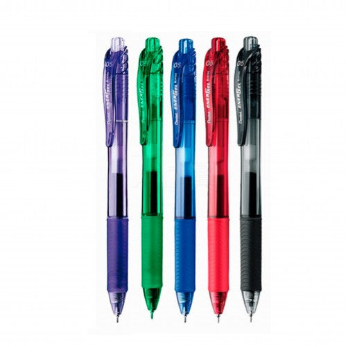 Pentel Energel-X Metal Tip Pen 0.5 mm Multicolor 5 Pcs Pack Secondary image
