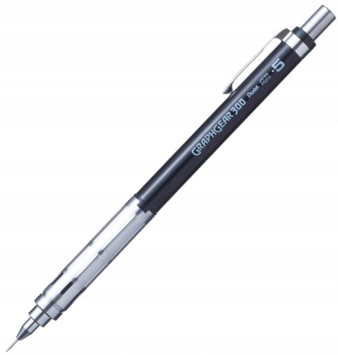 Pentel Graph Mechanical Pencil 0.5mm Black - Al Masam Stationery LLC Main image