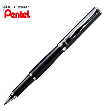 Pentel K600 Sterling Gel Roller Pen 0.7 Blue, Black Barrel - Al Masam Stationery LLC Main image