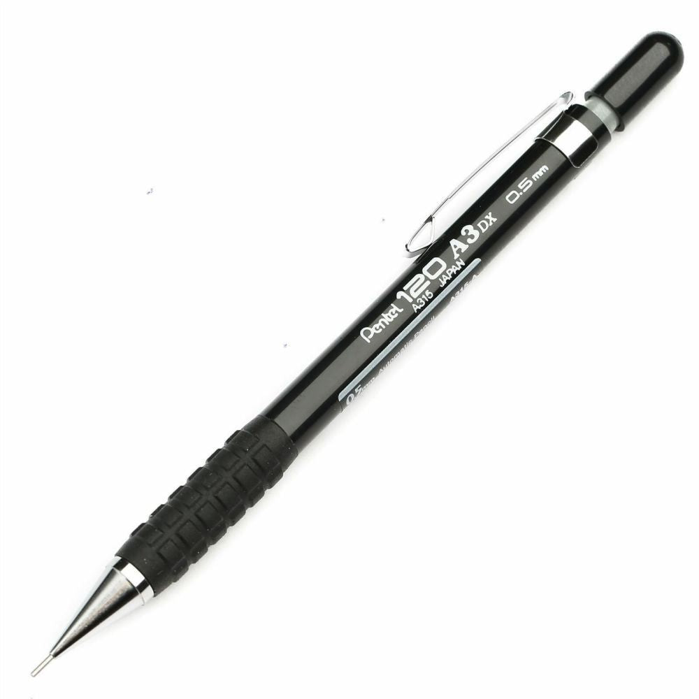 Pentel M.Pencil 120 A3 0.5mm 0.5HB Black - Al Masam Stationery LLC Main image