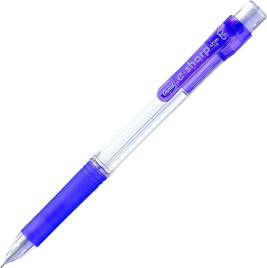 Pentel Mechanical Pencil E-Sharp 0.5mm Violet - Al Masam Stationery LLC Main image