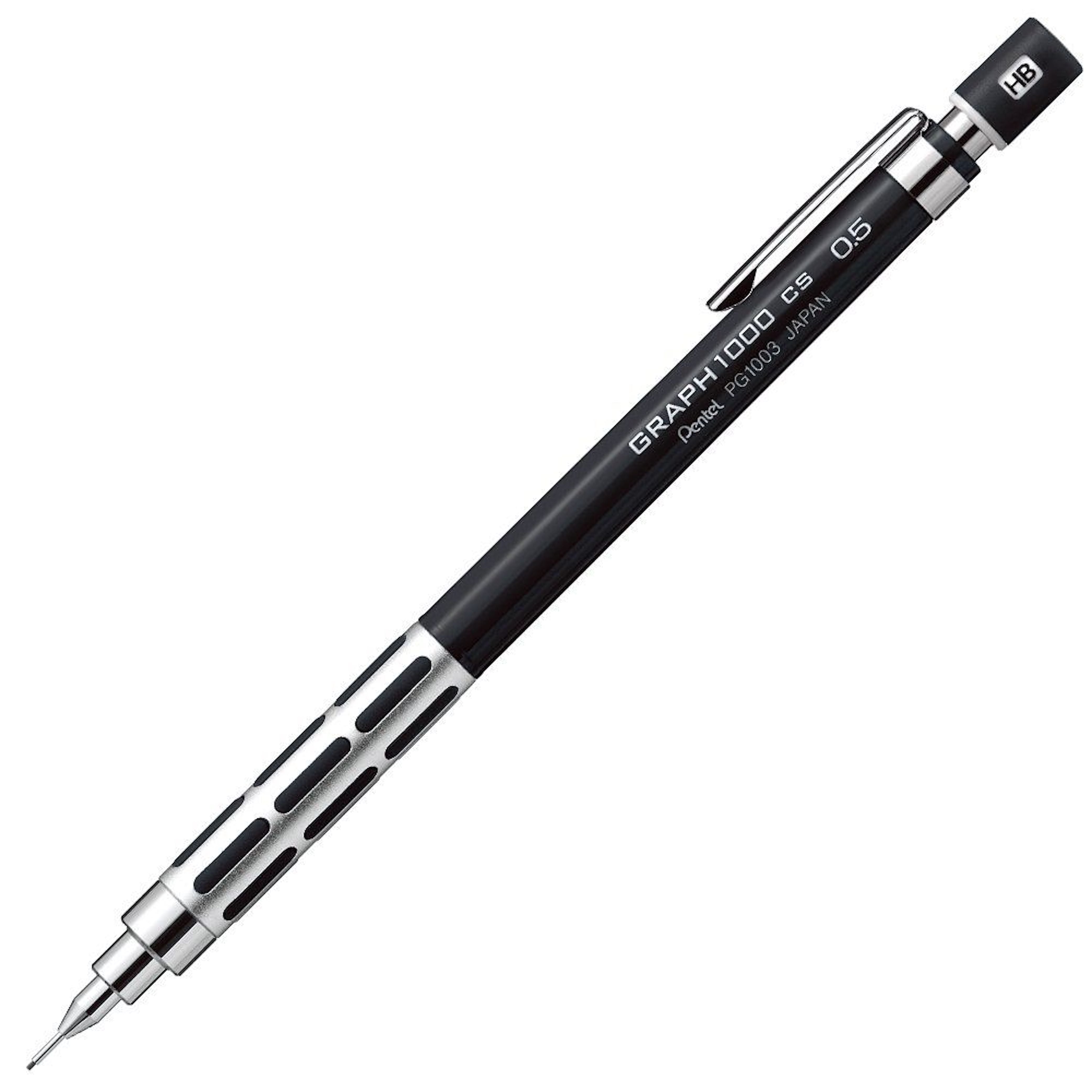 Pentel P365S Mechanical Pencil M.Cushi 0.5mm Black - Al Masam Stationery LLC Main image