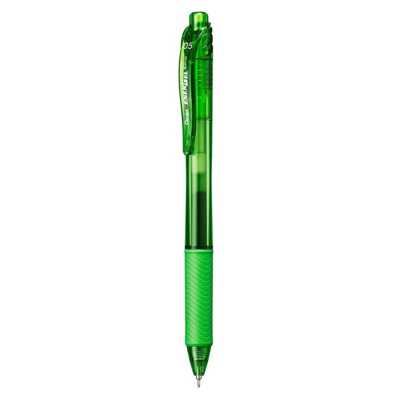 Pentel PE-BL107-10 Energel-X Gel Roller Pen 0.7MM Tip Lime Green - Al Masam Stationery LLC Main image