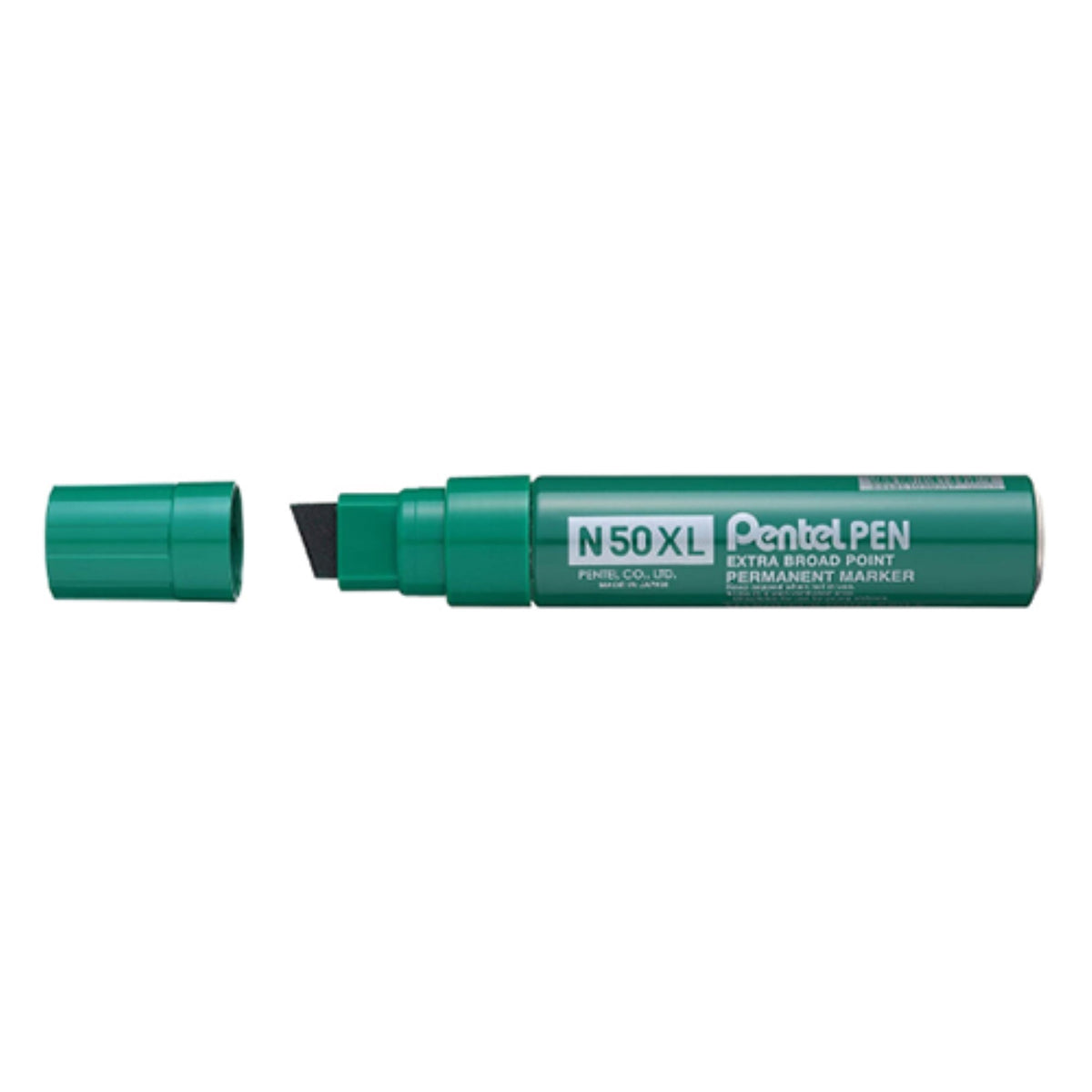 Pentel Permanent Marker Green 6 Pcs Box - Al Masam Stationery LLC Main image