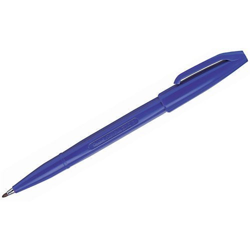 Pentel Sign Pen Fibre Tip 2mm Blue - Al Masam Stationery LLC Main image