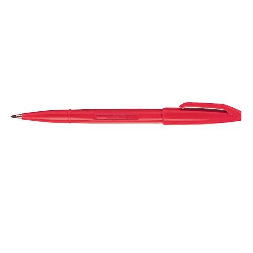 Pentel Sign Pen Fibre Tip 2mm Red - Al Masam Stationery LLC Main image