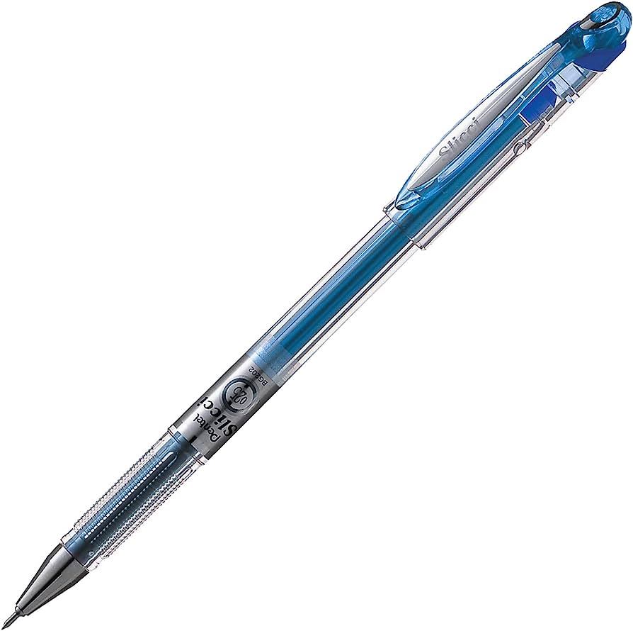 Pentel Slicci Rolly Gel Pen Blue 0.7 mm Blister - Al Masam Stationery LLC Main image