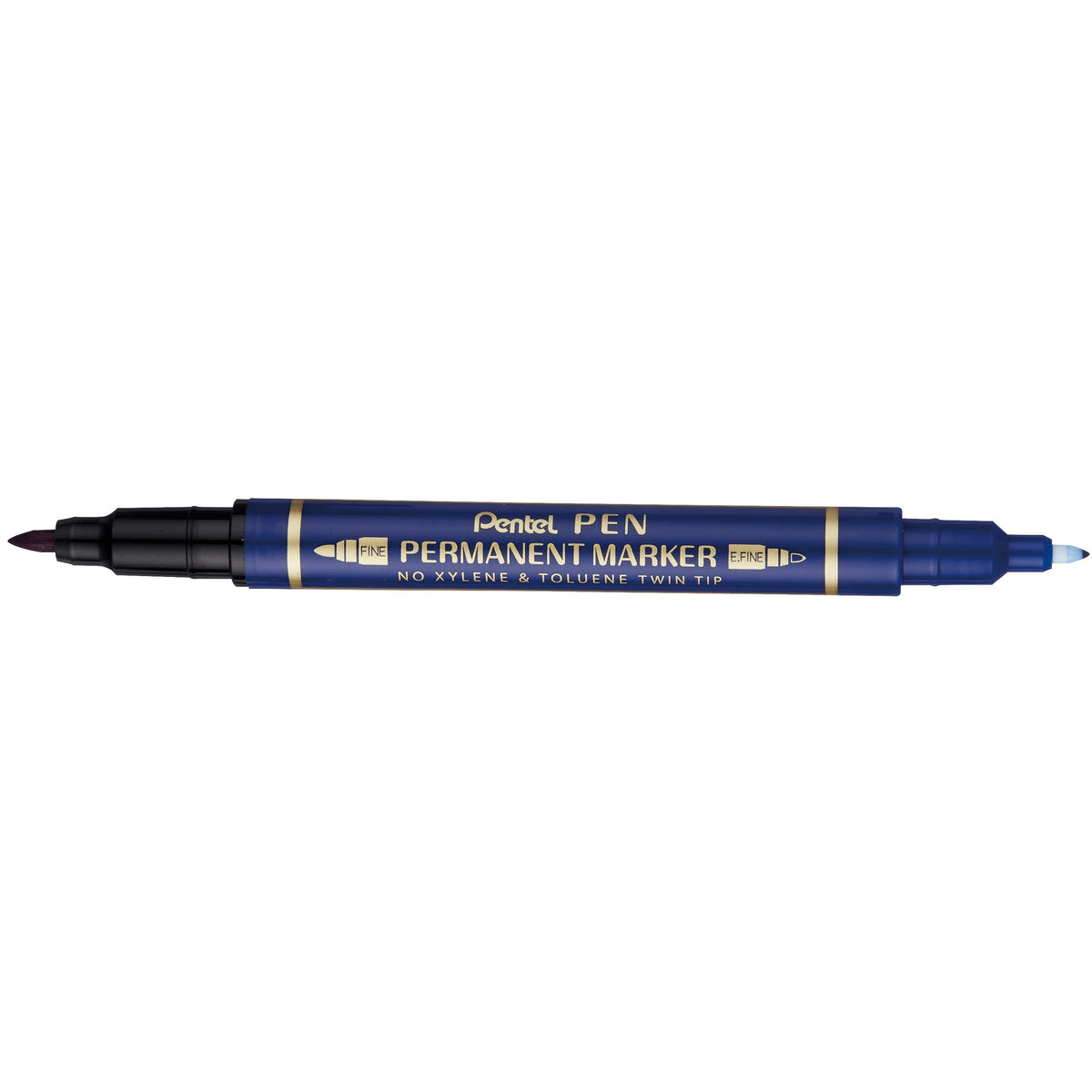 Pentel Twin Tip Marker Blue - Al Masam Stationery LLC Main image