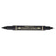 Pentel Twin Tip Marker Blue & Black Pack - Al Masam Stationery LLC