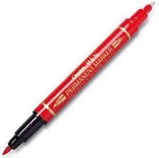 Pentel Twin Tip Marker Red - Al Masam Stationery LLC Main image