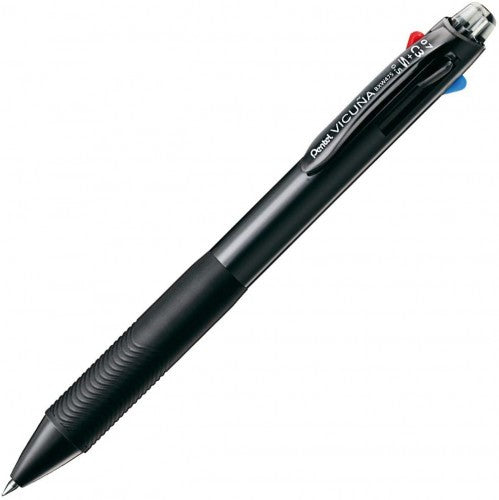 Pentel Vicuna Ink Pen and Mechanical Pencil 0.7mm Black - Al Masam Stationery LLC Main image